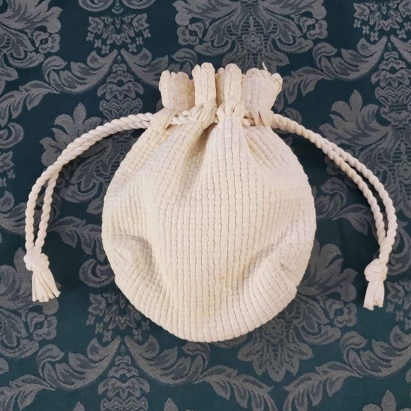 Vintage 1950s Skyland Crafts 100%Nylon  Woven Drawstring Boho Bag/Pouch - Picture 9 of 12